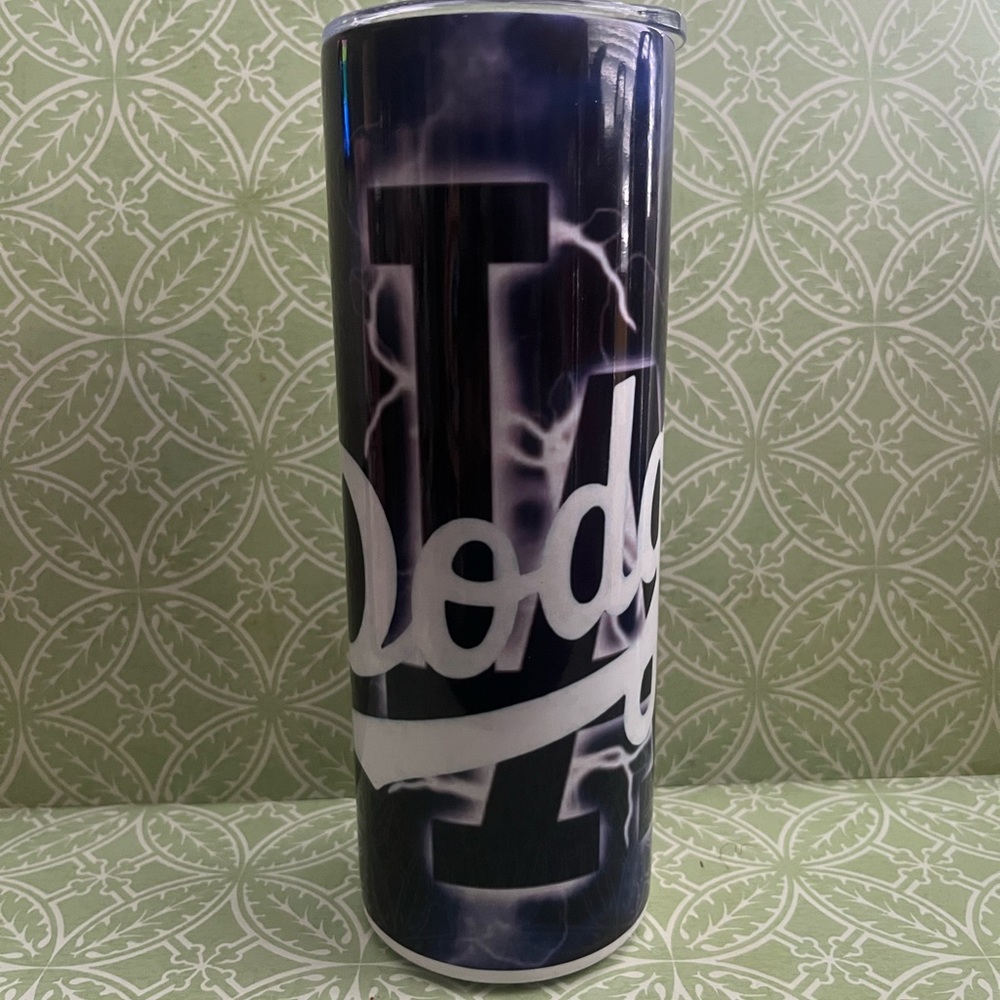 Stylish Black and White Tumbler